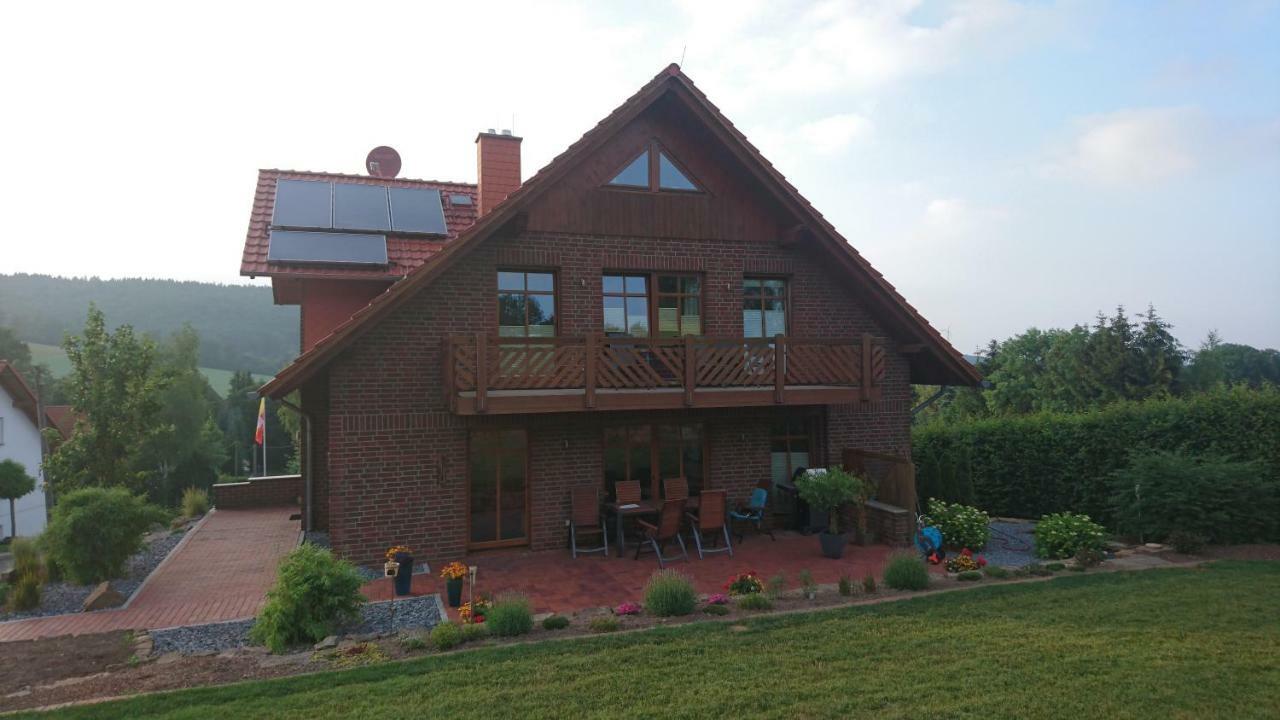 Ferienwohnung Blumenland Extertal Exterior foto